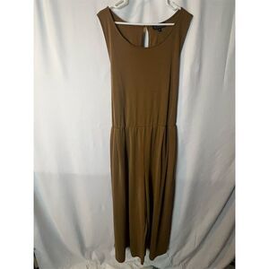 Eloquii Brown Jumpsuit